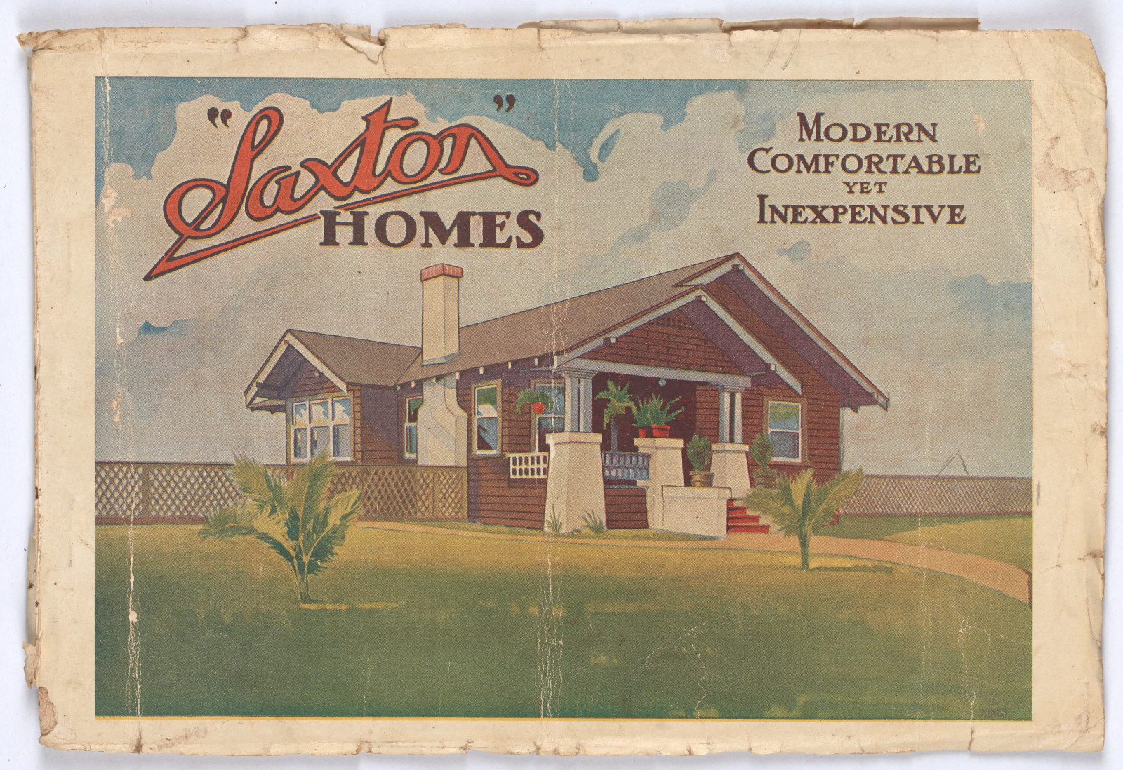 Saxton homes : modern, comfortable yet inexpensive. [trade catalogue]