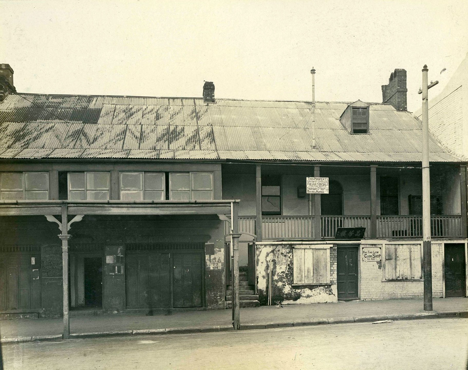 Gambling house, 42-44 Campbell St, Surry Hills