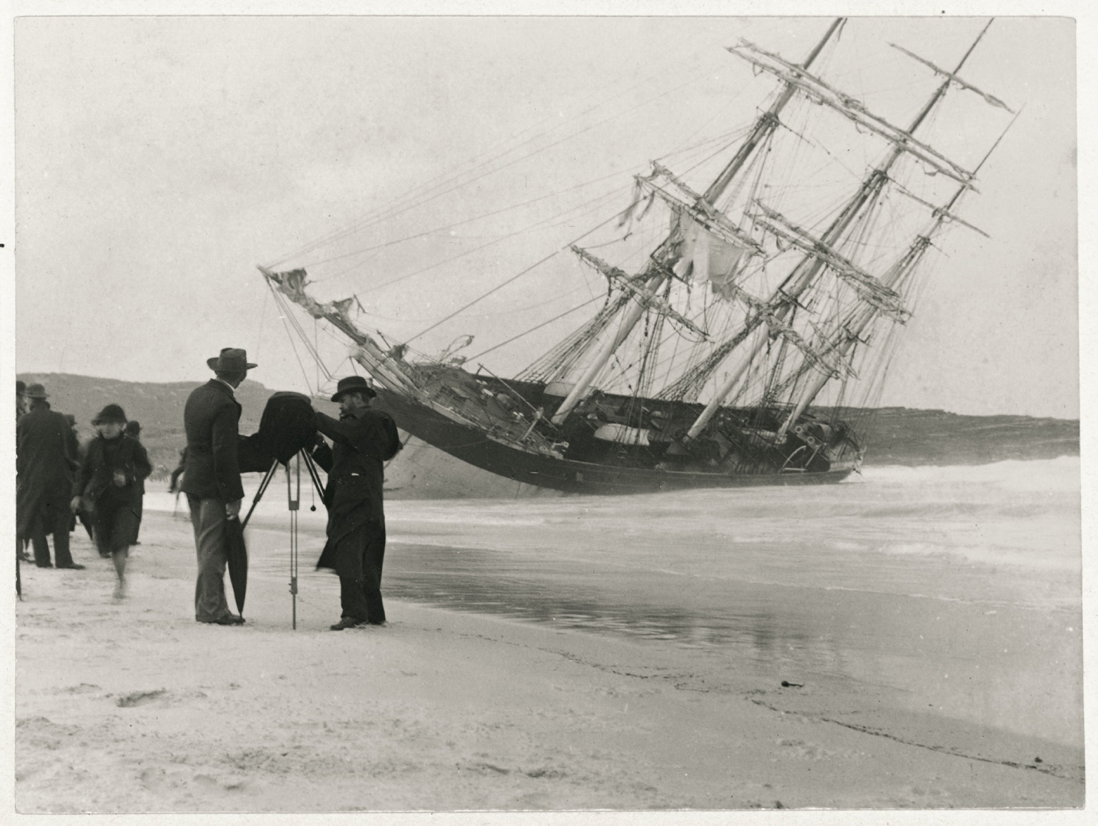 The wreck of the Hereward