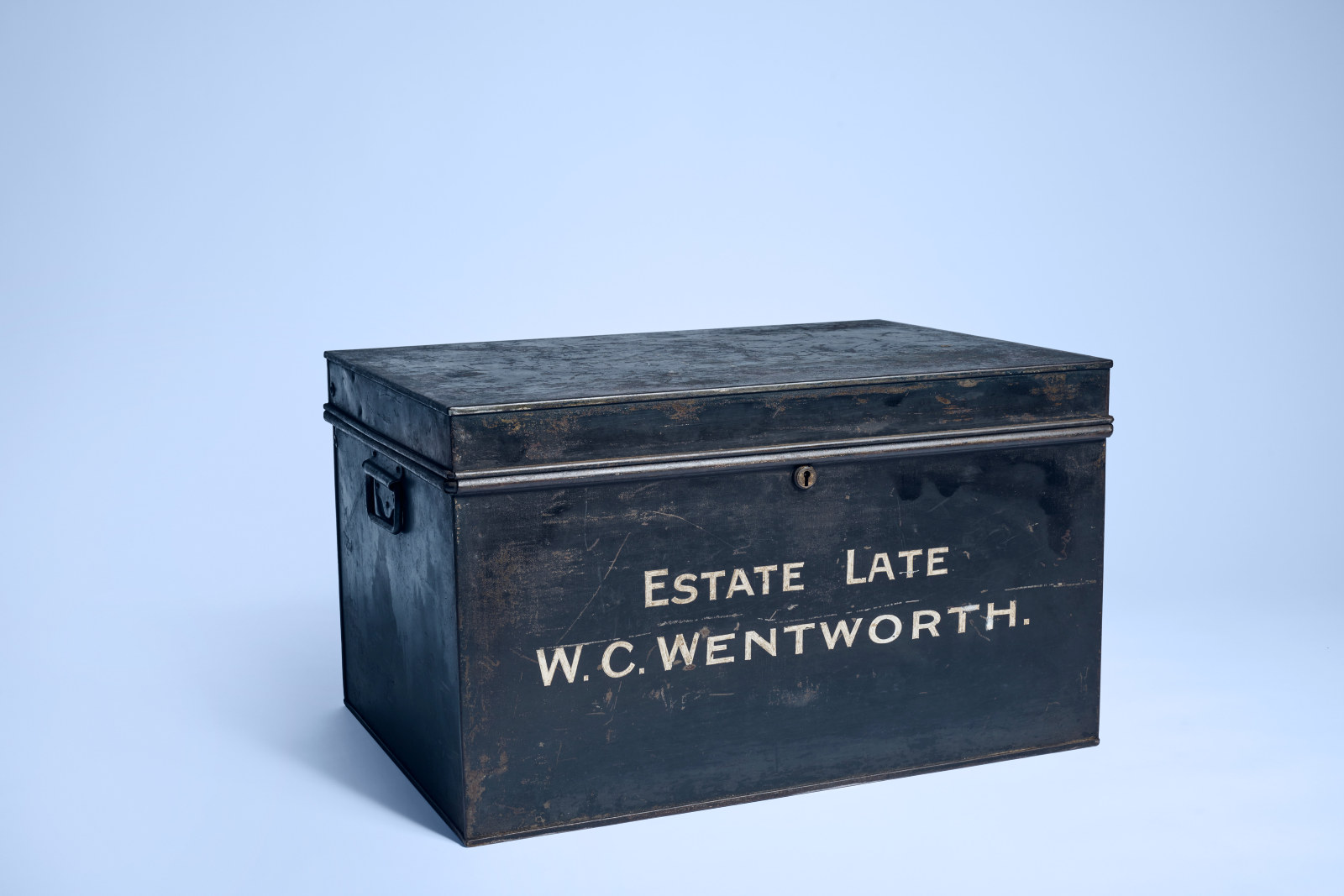 Steel Deed Box from Vaucluse House
