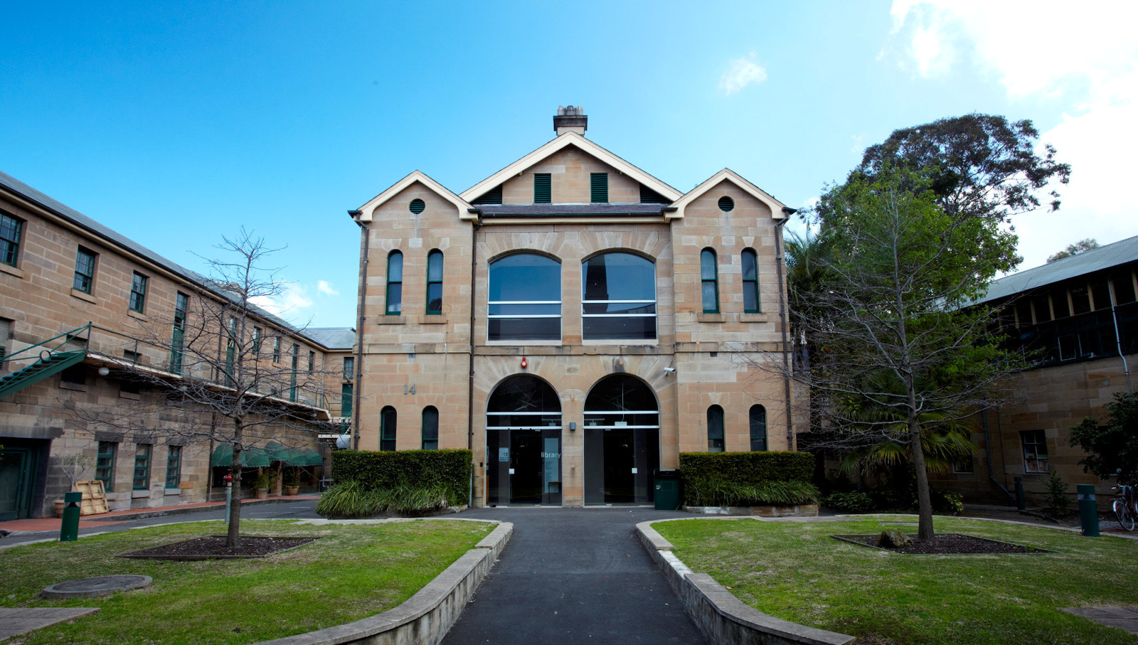 Exterior of The National Art School Library