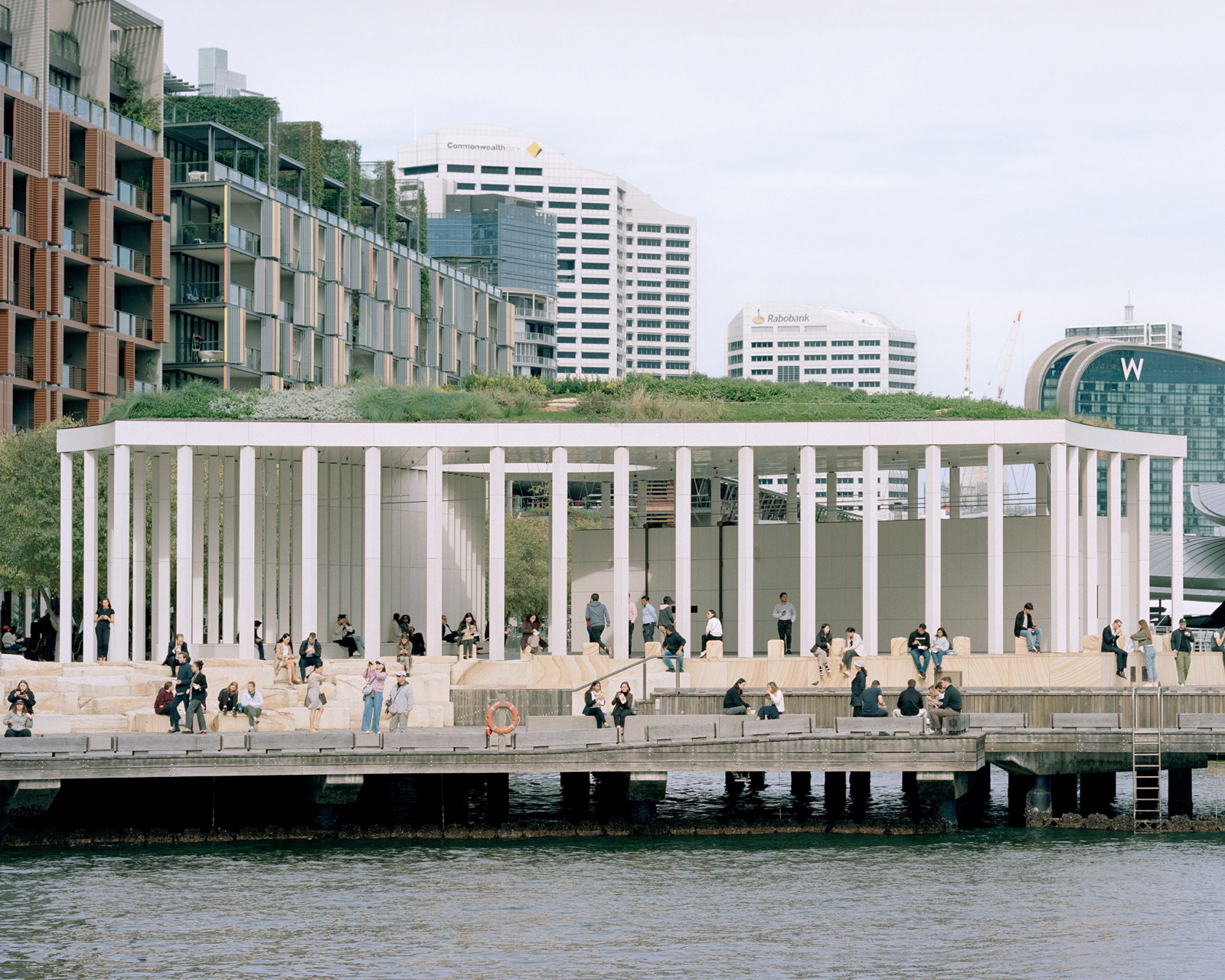 Barangaroo pier pavilion