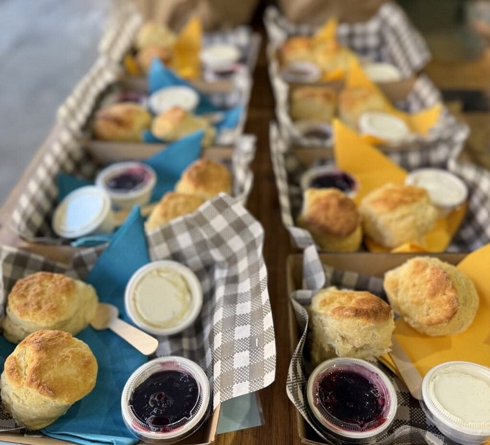 Scones made by Country Women's Association, Sydney City branch