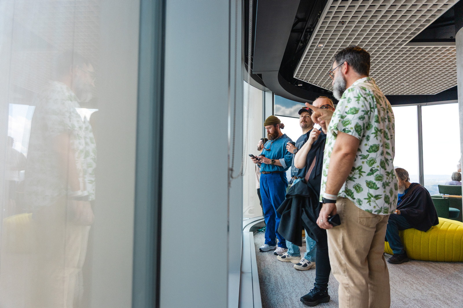 Visitors at Parramatta Open event on the 29 of August.