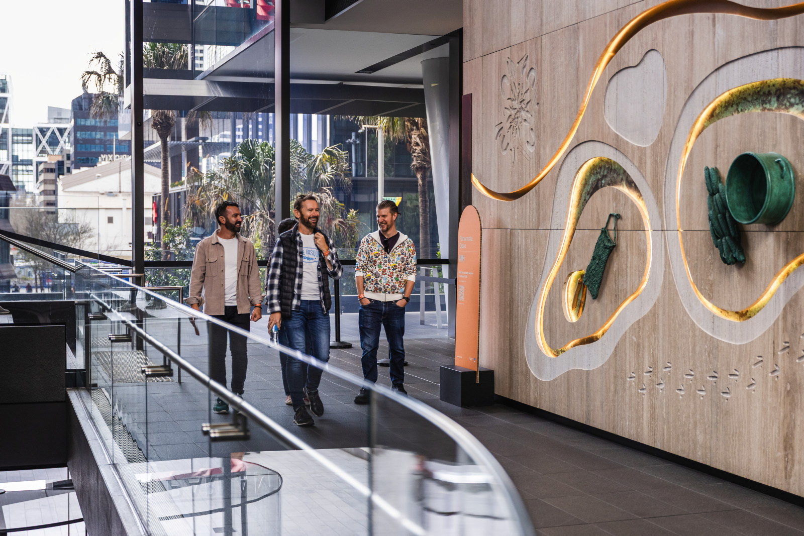 Visitors at Parramatta Open event on the 29 of August.