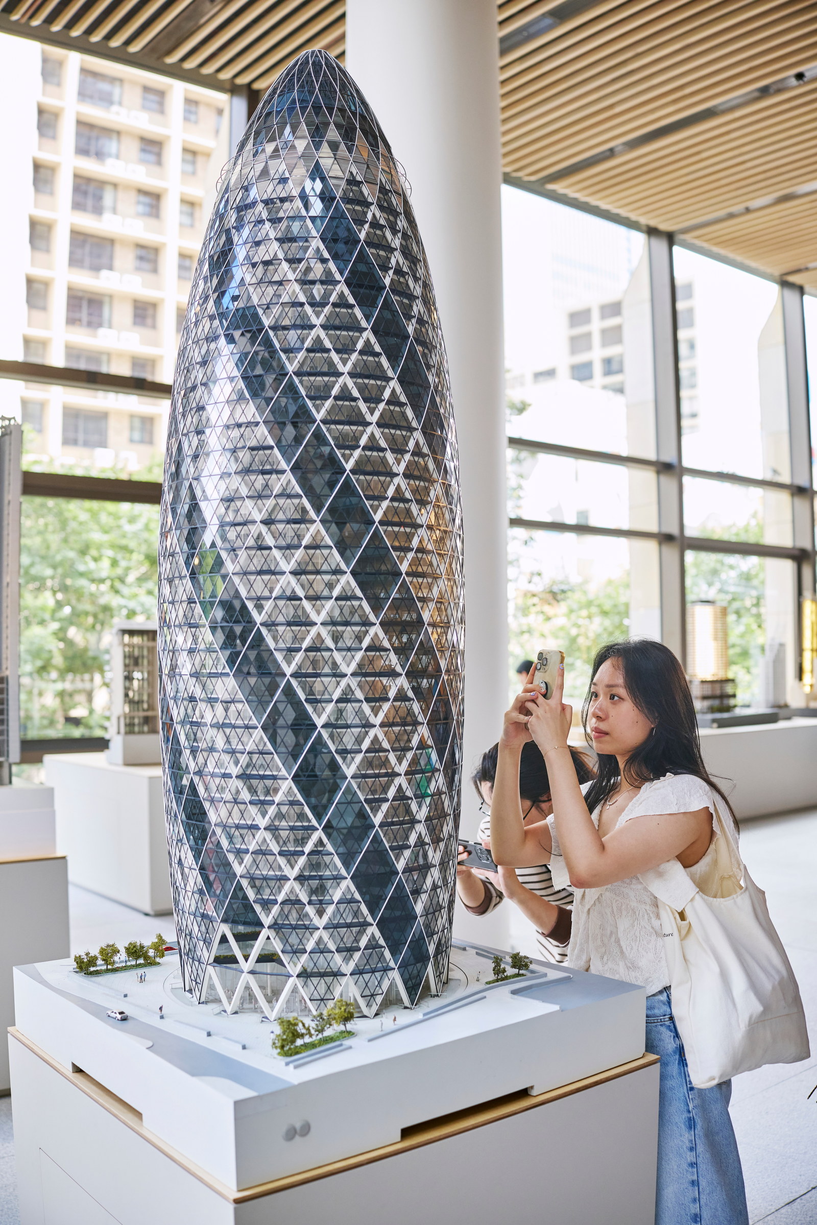 Foster + Partners Exhibition "Civic Vision" at Parkline Place, Sydney