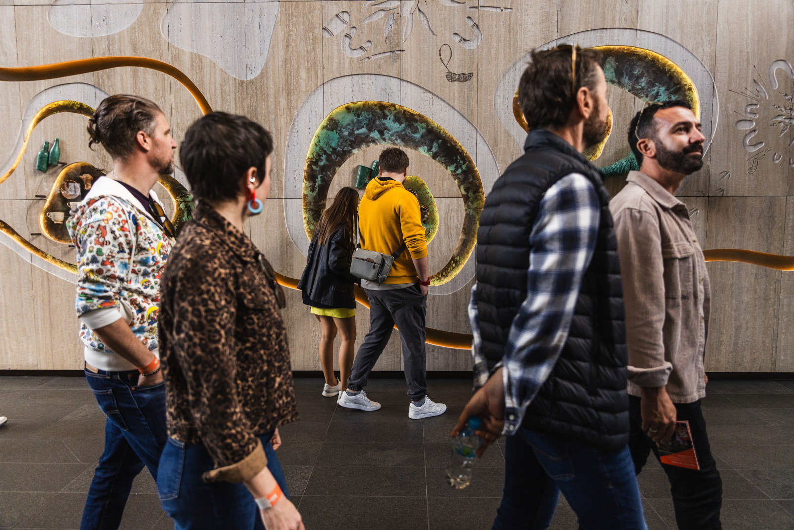 Visitors at Parramatta Open event on the 29 of August.