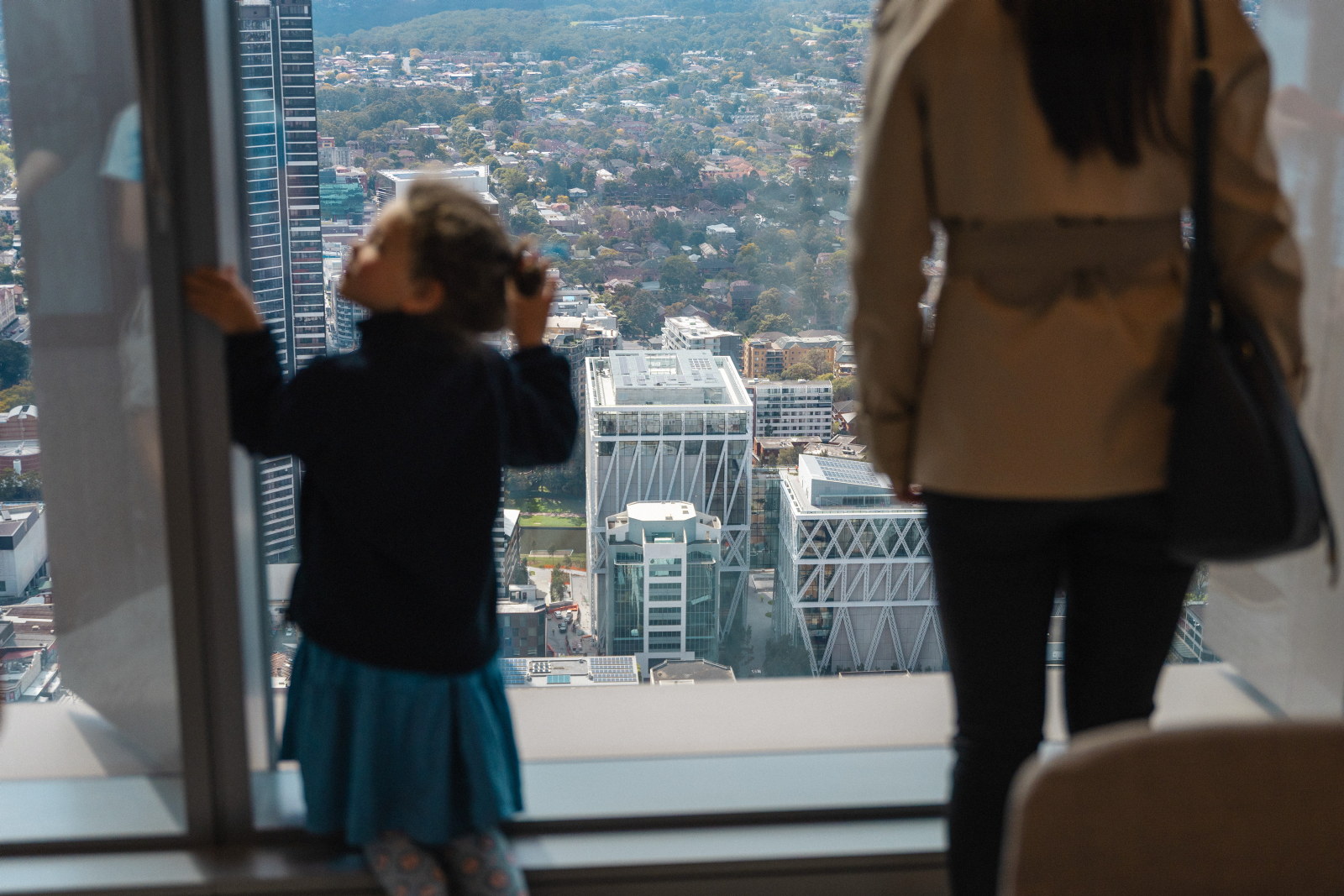 Visitors at Parramatta Open event on the 29 of August.
