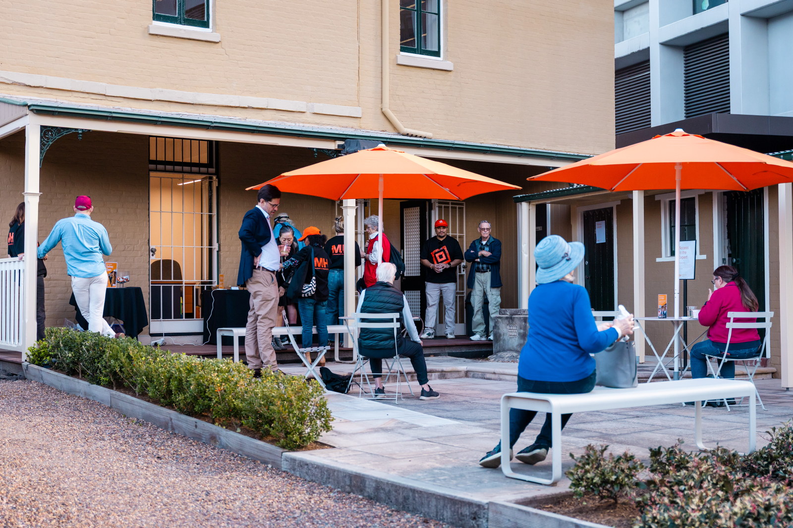 Visitors at Parramatta Open event on the 29 of August.