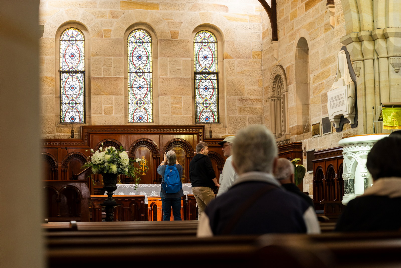 Visitors at Parramatta Open event on the 29 of August.