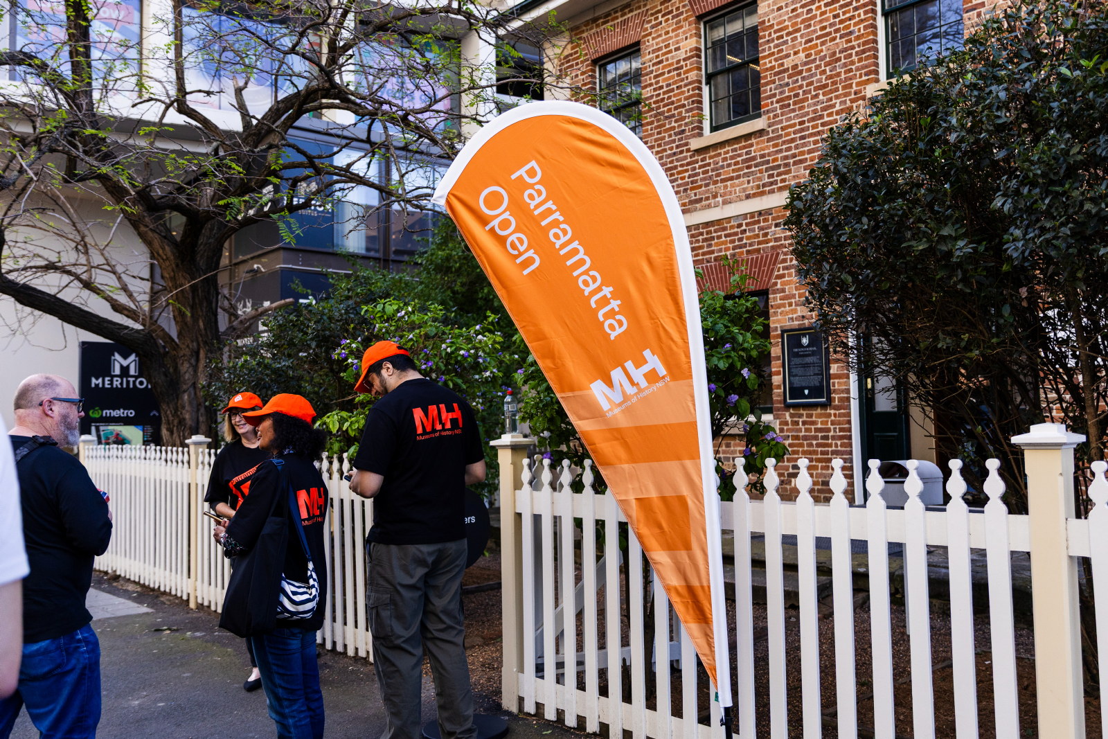 Visitors at Parramatta Open event on the 29 of August.