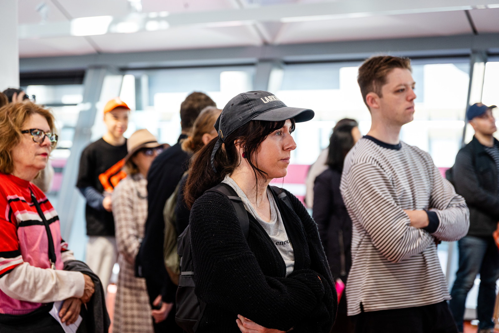 Visitors at Parramatta Open event on the 29 of August.