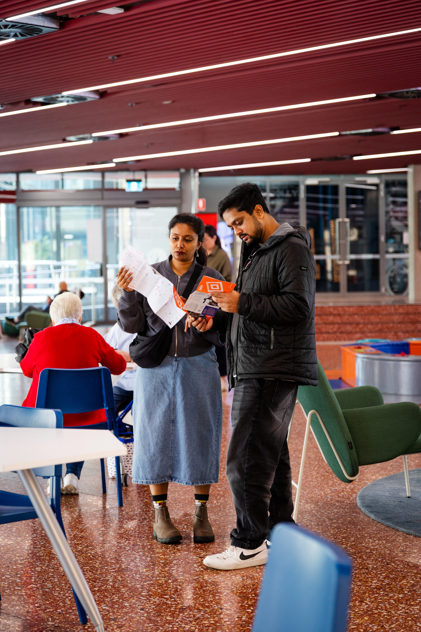 Visitors at Parramatta Open event on the 29 of August.